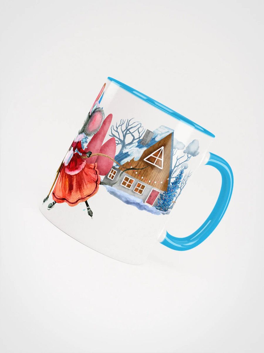 Four Seasons of Love: Warm Winter Embrace Mug | Cozy Winter Wonderland Design product image (4)