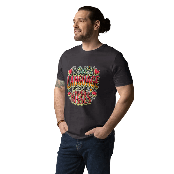 Love's Language spoken in hugs & Kisses T-shirt - Ver 2 product image (1)
