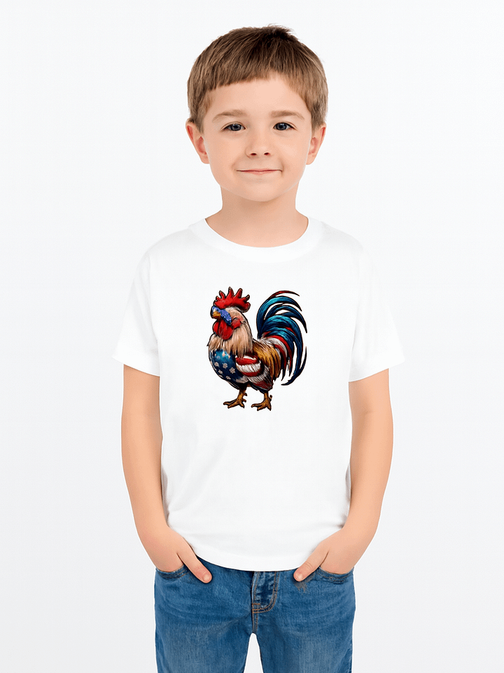 Patriotic Rooster Youth T-Shirt product image (1)