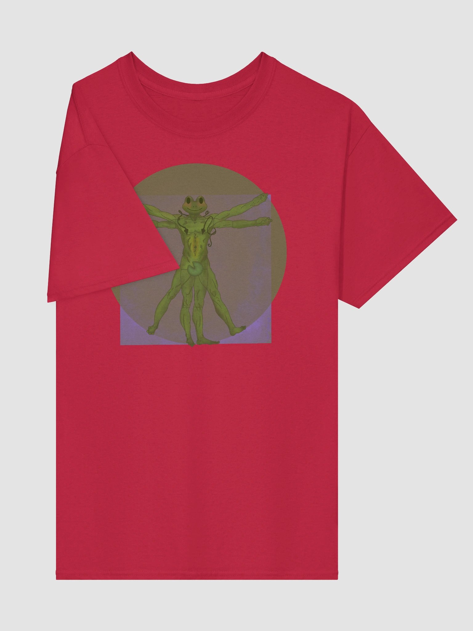 Virtruvian Frog Tee BRIGHTS product image (4)