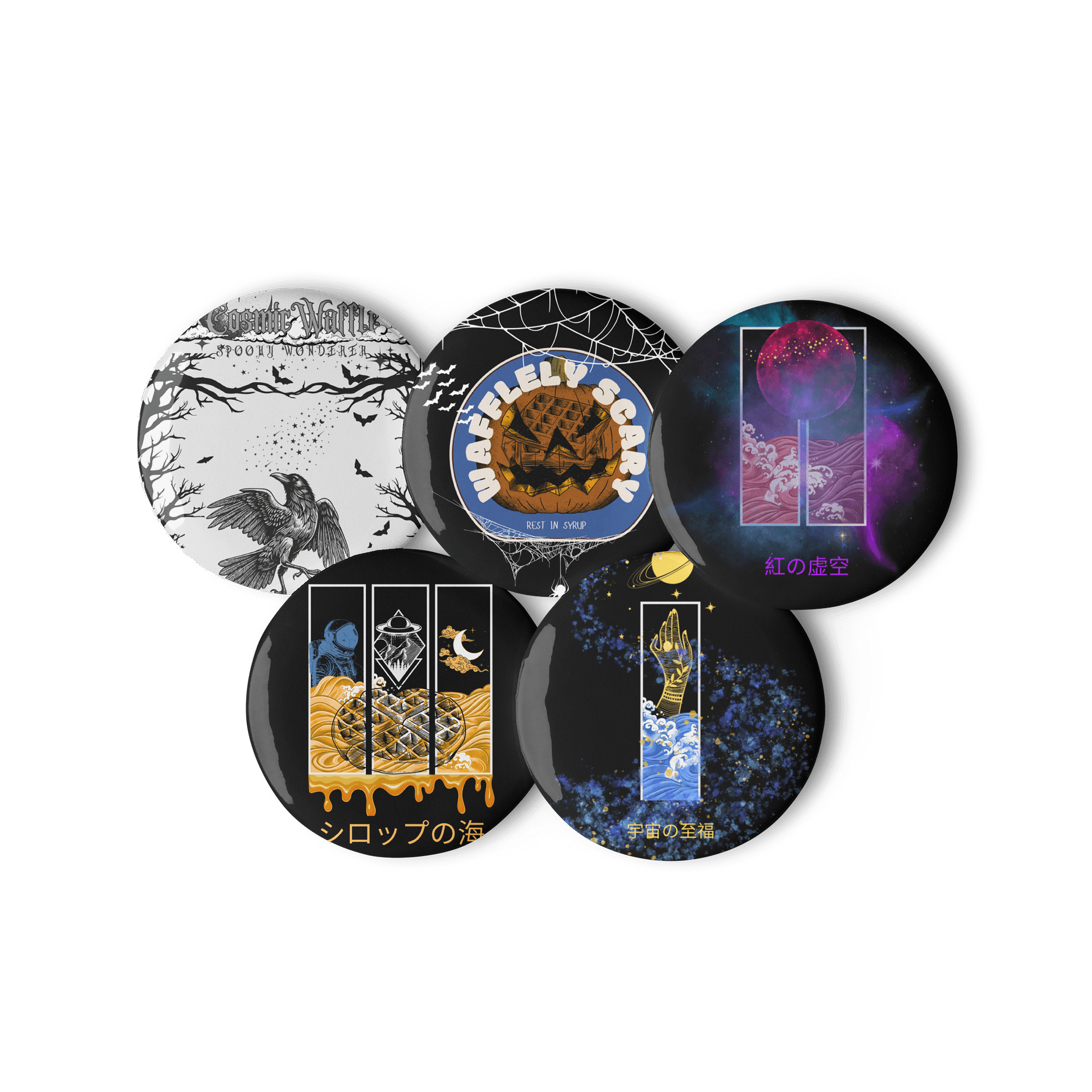 Spooky Celestial Pin Set product image (2)