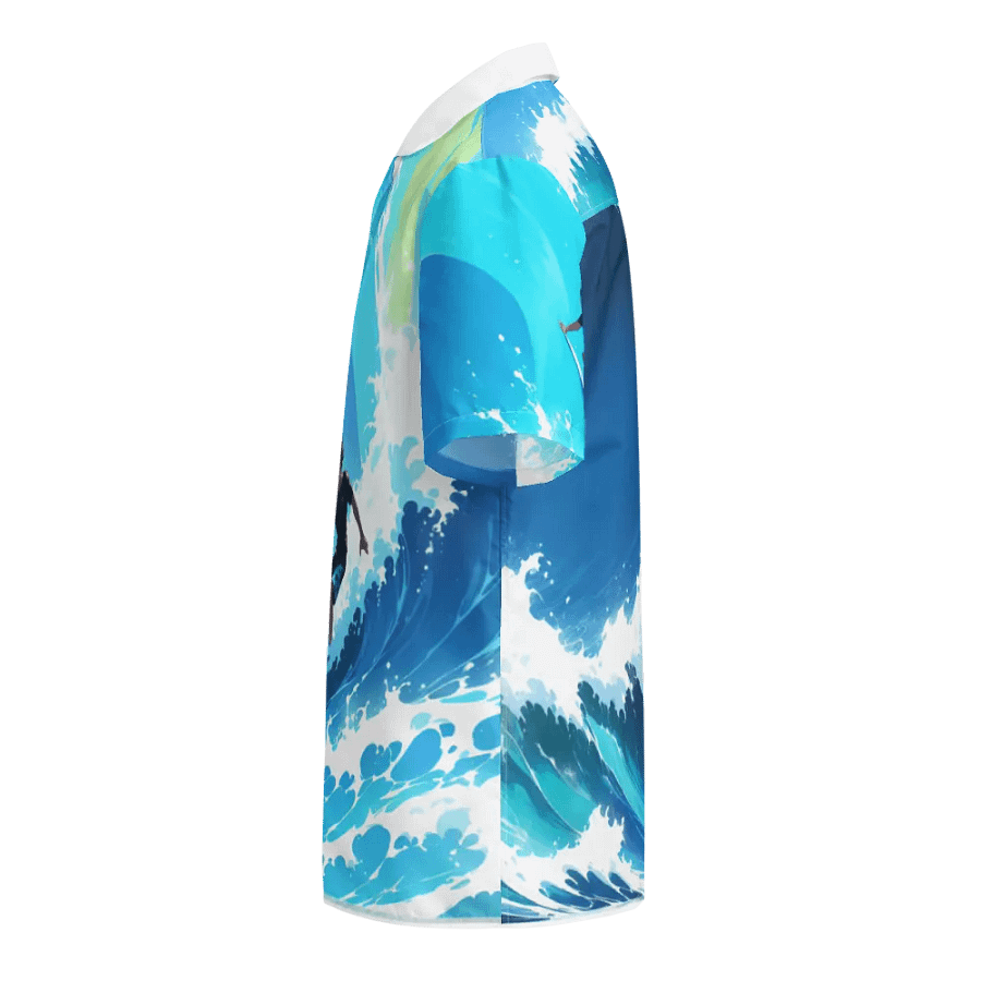 Surfer Hawaiian Shirt – Lightweight Summer Style product image (8)