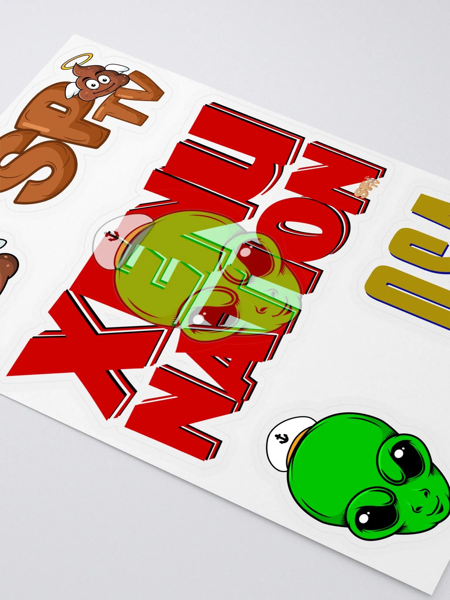 Assorted Kiss Cut Sticker Sheet product image (3)