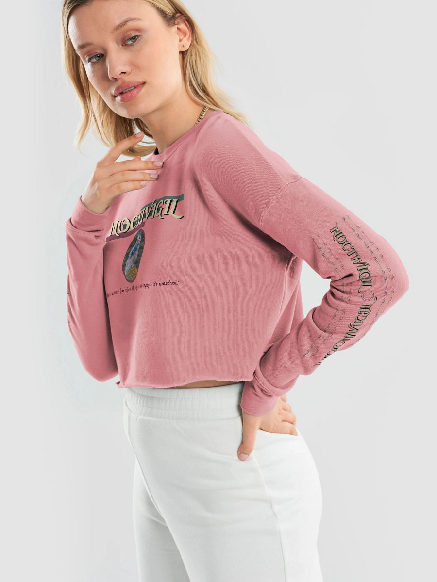 NOCTIVIGIL Bella+Canvas Women's Fleece Crop Sweatshirt product image (30)