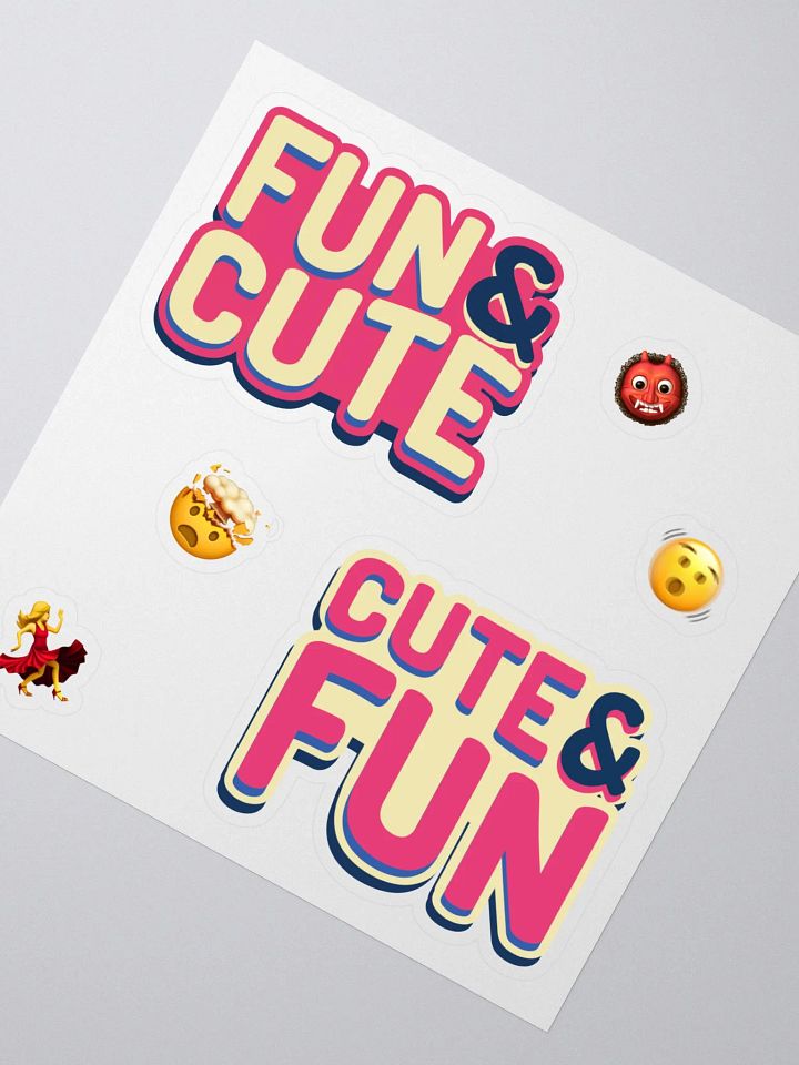 FUN & CUTE & CUTE & FUN - Sticker Pack! product image (2)