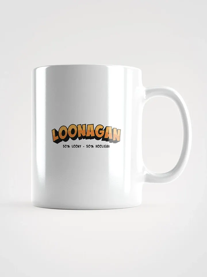 Loonagan Funny Coffee Mug: 50% Loony, 50% Hooligan! product image (1)