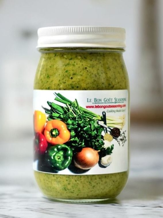 Organic Haitian Epis , All-Purpose Green Seasoning Cooking Base, Caribbean Green Seasoning product image (1)
