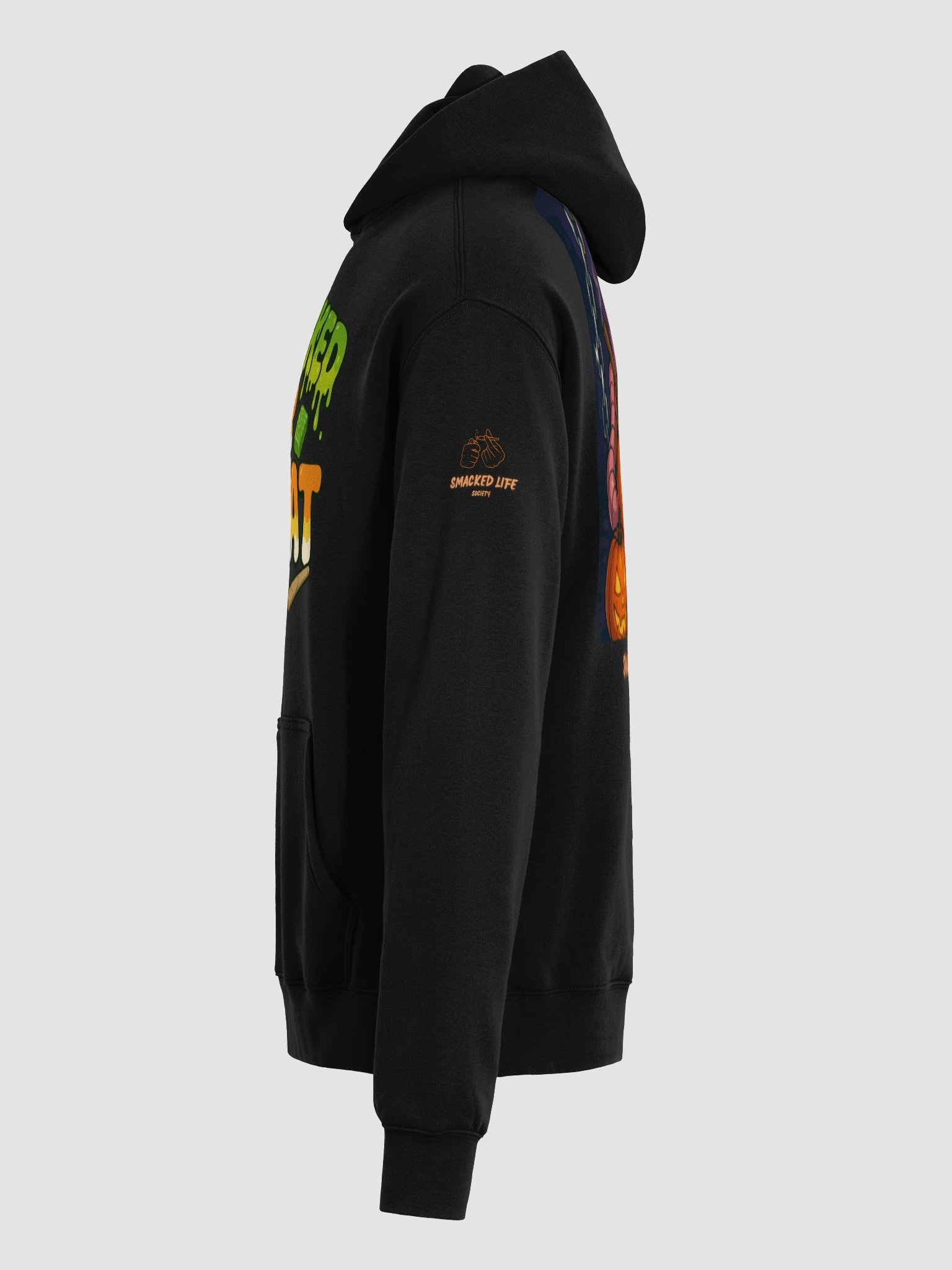 Smacked or Treat – Oversized Halloween Hoodie product image (23)