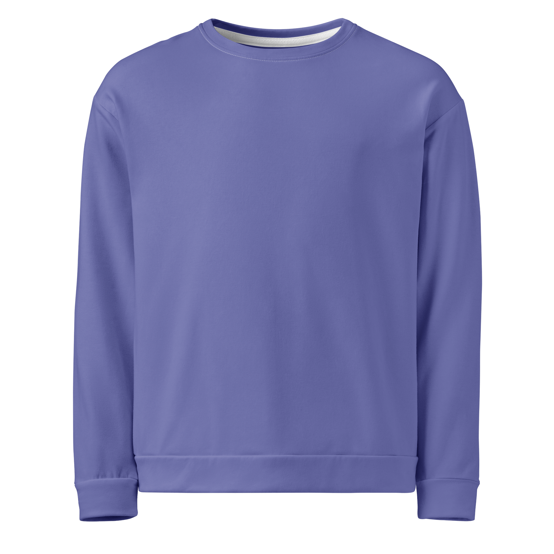 I Own a House in Aspen Violet Blue Solid Color Eco Friendly Unisex Sweatshirt product image (1)