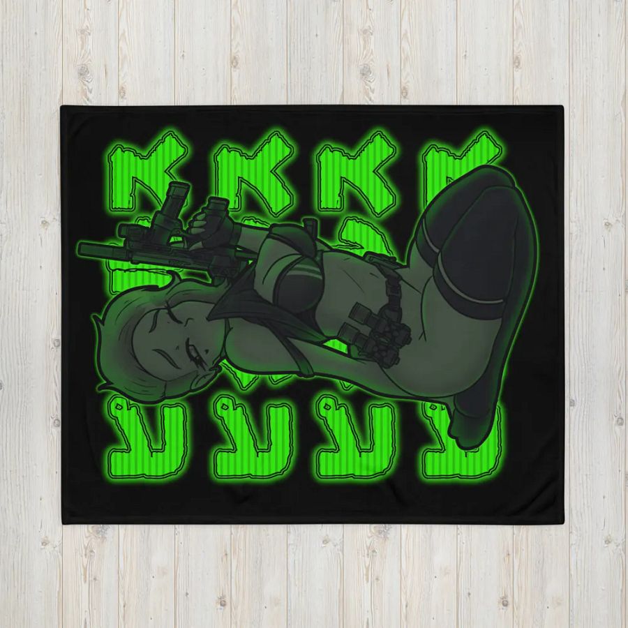 Pickle Chan Raider blanket! product image (16)