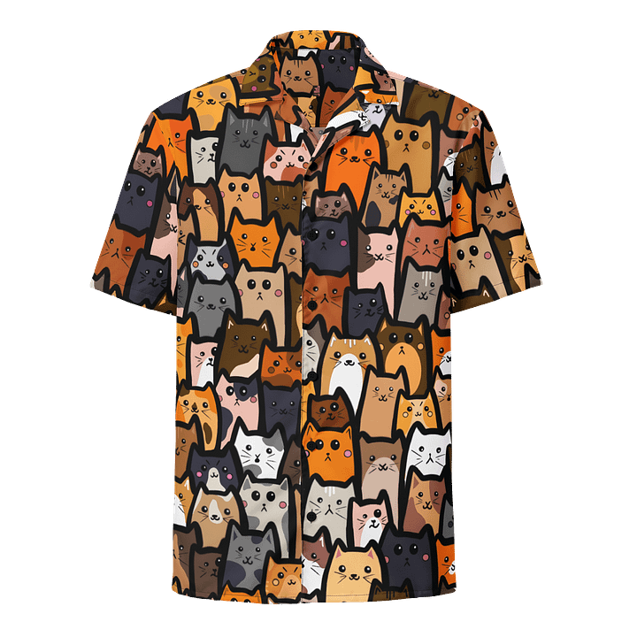 "Cats" Button Up Shirt product image (1)