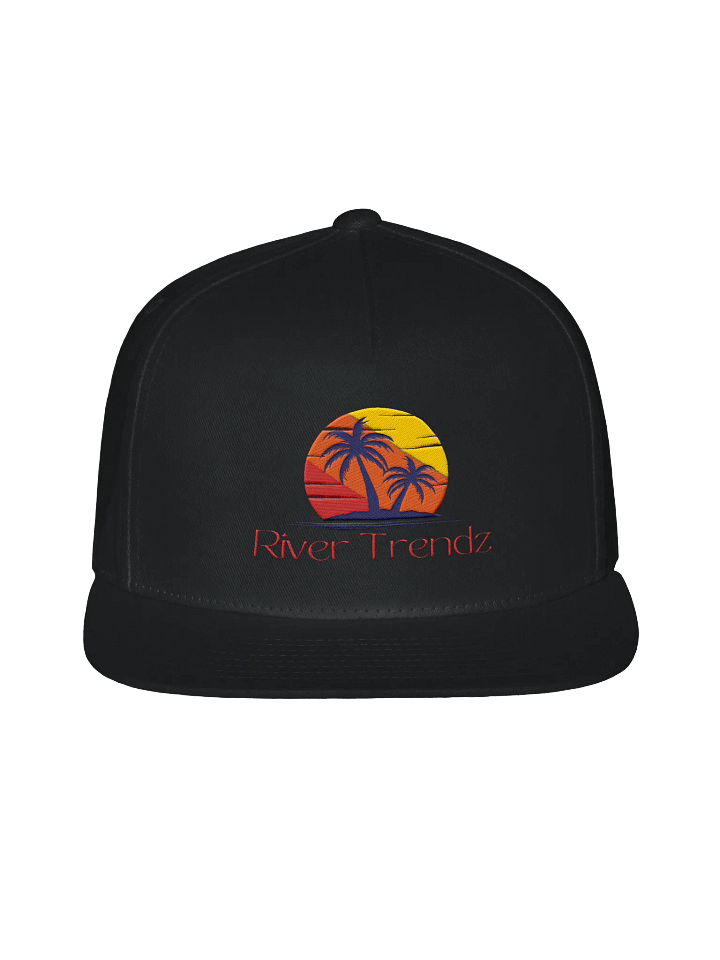 River Trendz Sunset Flat Bill Snapback product image (1)