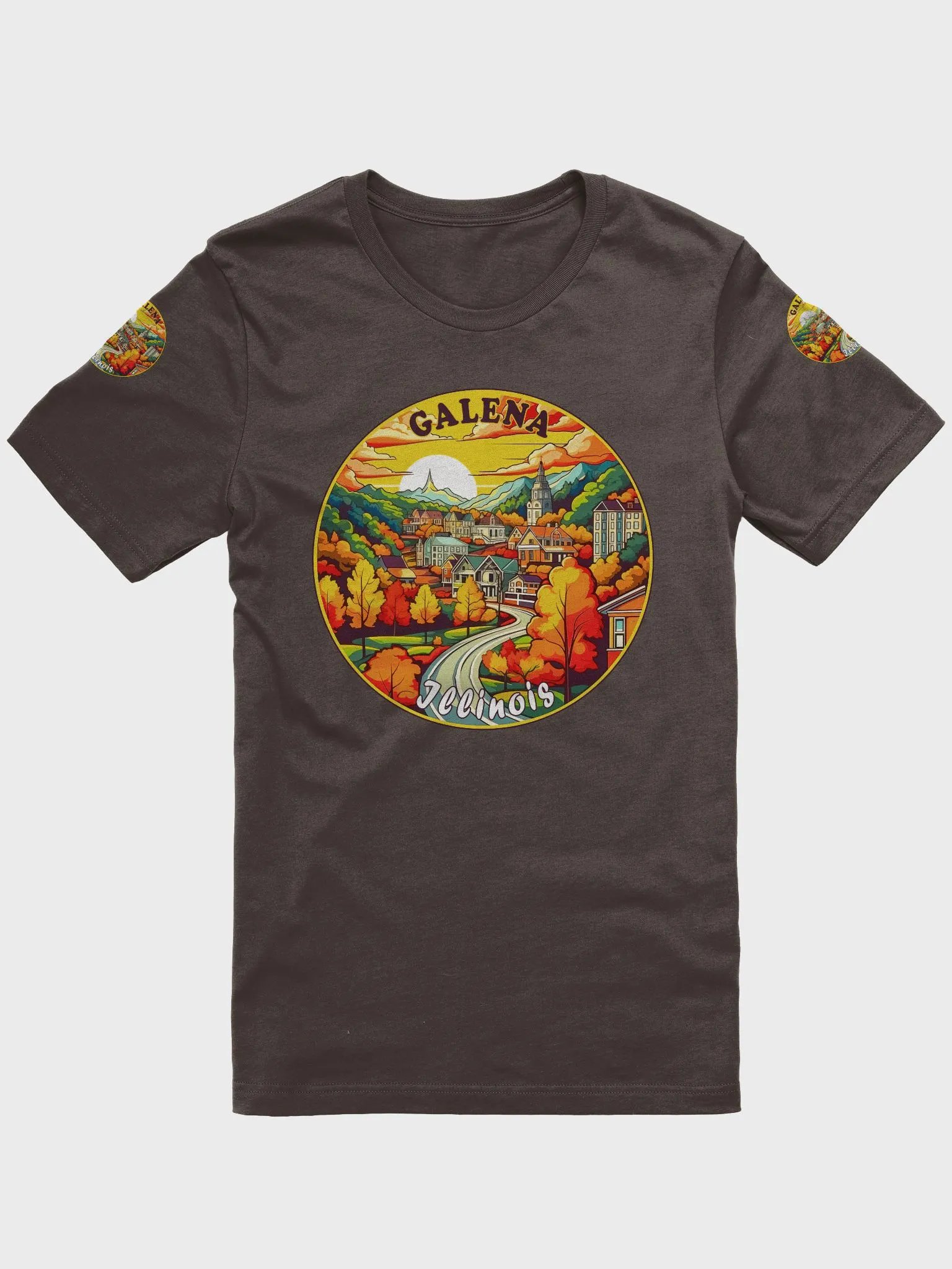 Galena Illinois Autumn Vibes Tee product image (1)