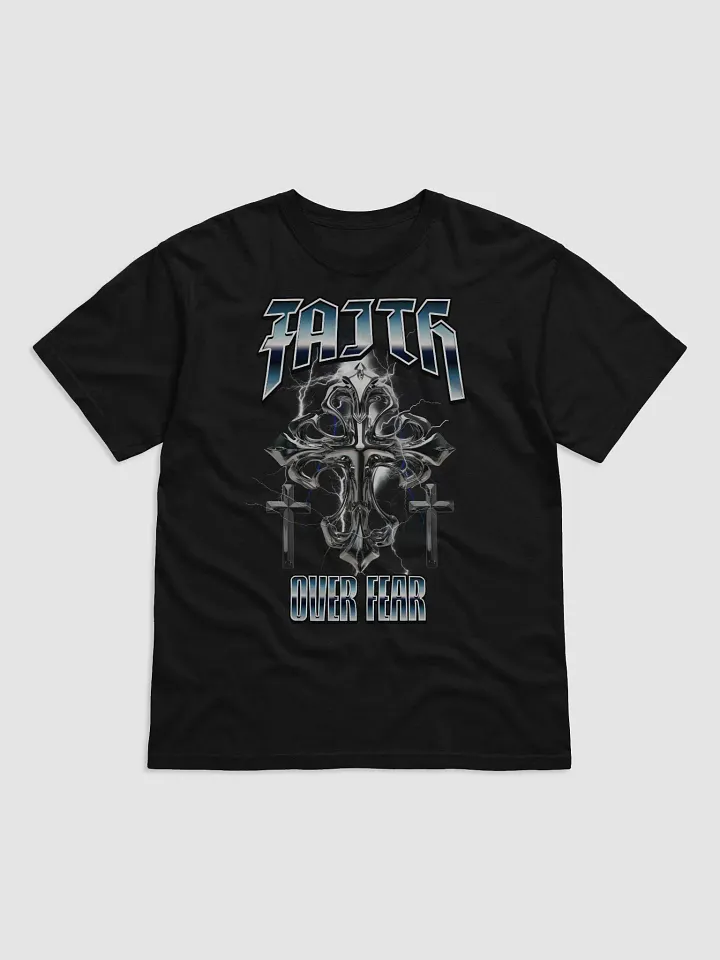 Faith Over Fear Cross Graphic Tee product image (4)