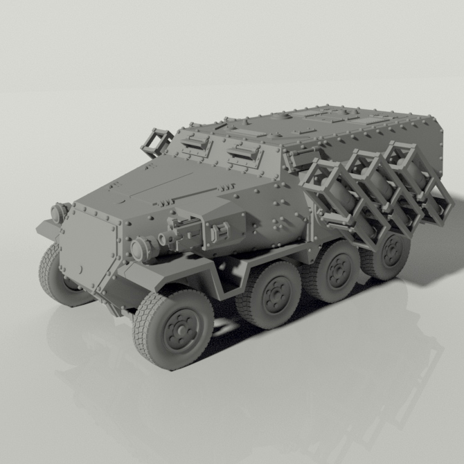Grim 251 Transport / Artillery Support STLs product image (3)