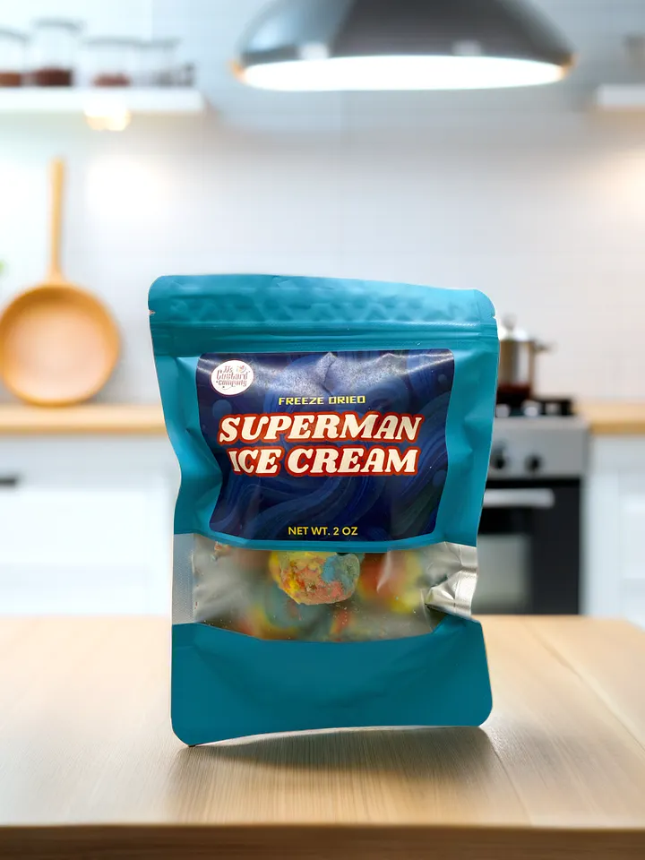 Superman Freeze Dried Ice Cream 🦸‍♂️ (2oz) product image (1)