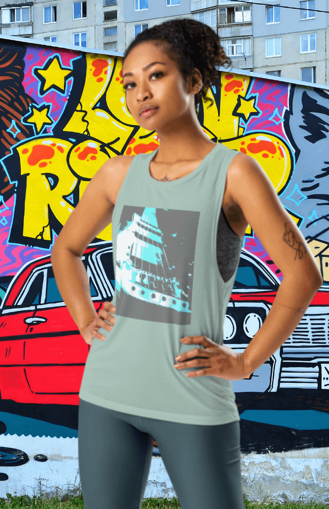 Blue Guitar Melody Muscle Tank product image (1)