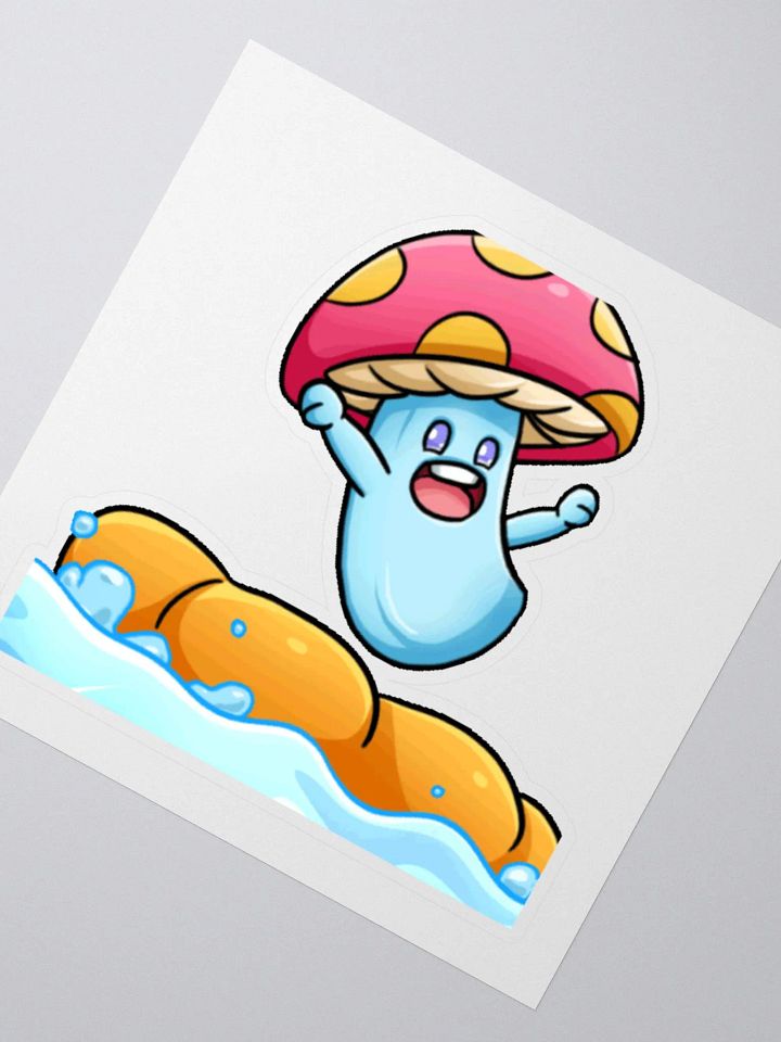 Anna Shroom Hype Emote Sticker product image (2)