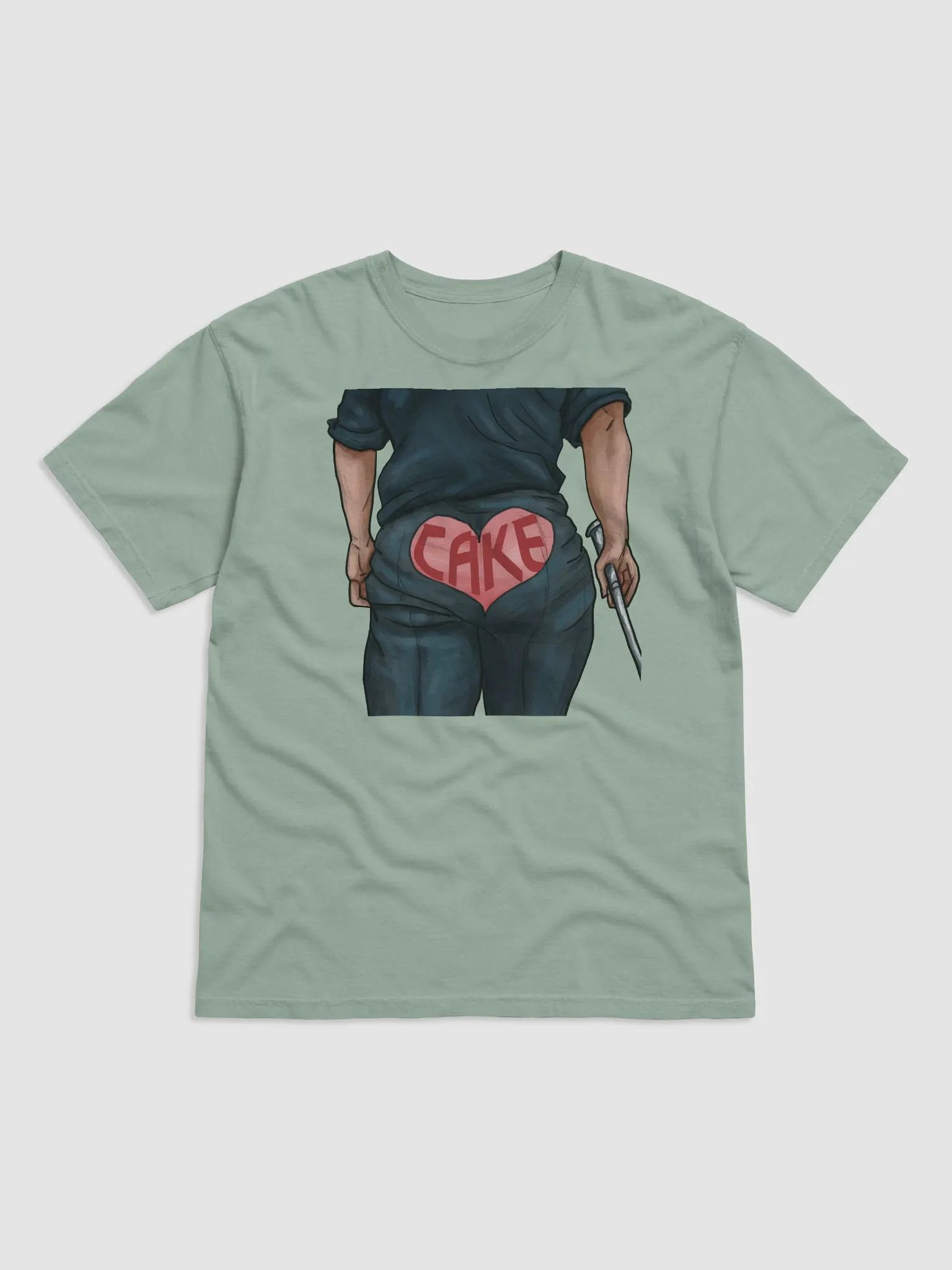 Geralt Cake Heavyweight Tee product image (10)