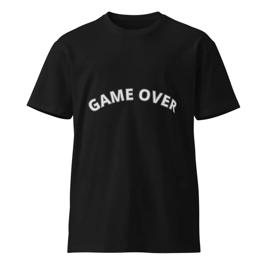 GAME OVER T SHIRT FOR MAN product image (1)