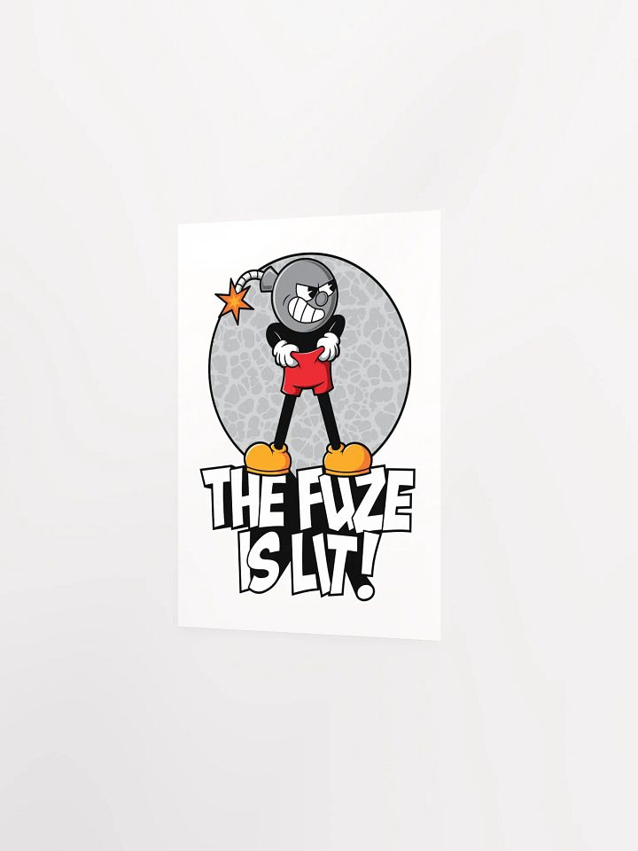 The Fuze is Lit – Activist Retro Protest Poster product image (15)