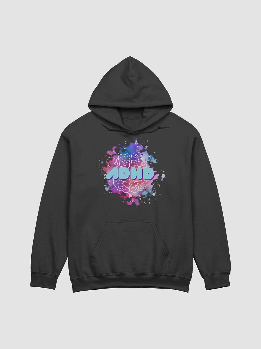 ADHD Paint Splatter Brain Retro Text Classic Unisex Hoodie product image (4)