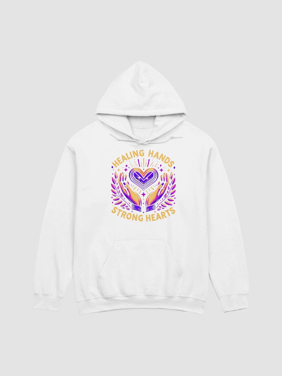 strong hearts ,healing hands hoodie product image (4)