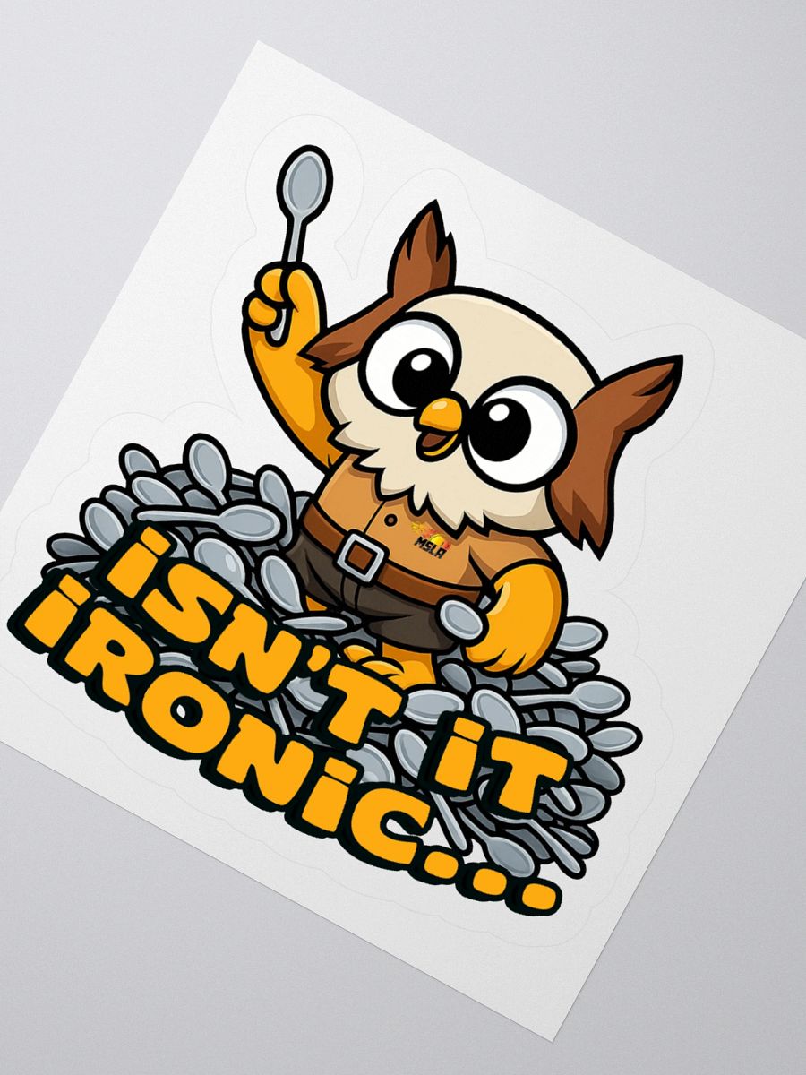 Isn't It Ironic - Sticker product image (1)