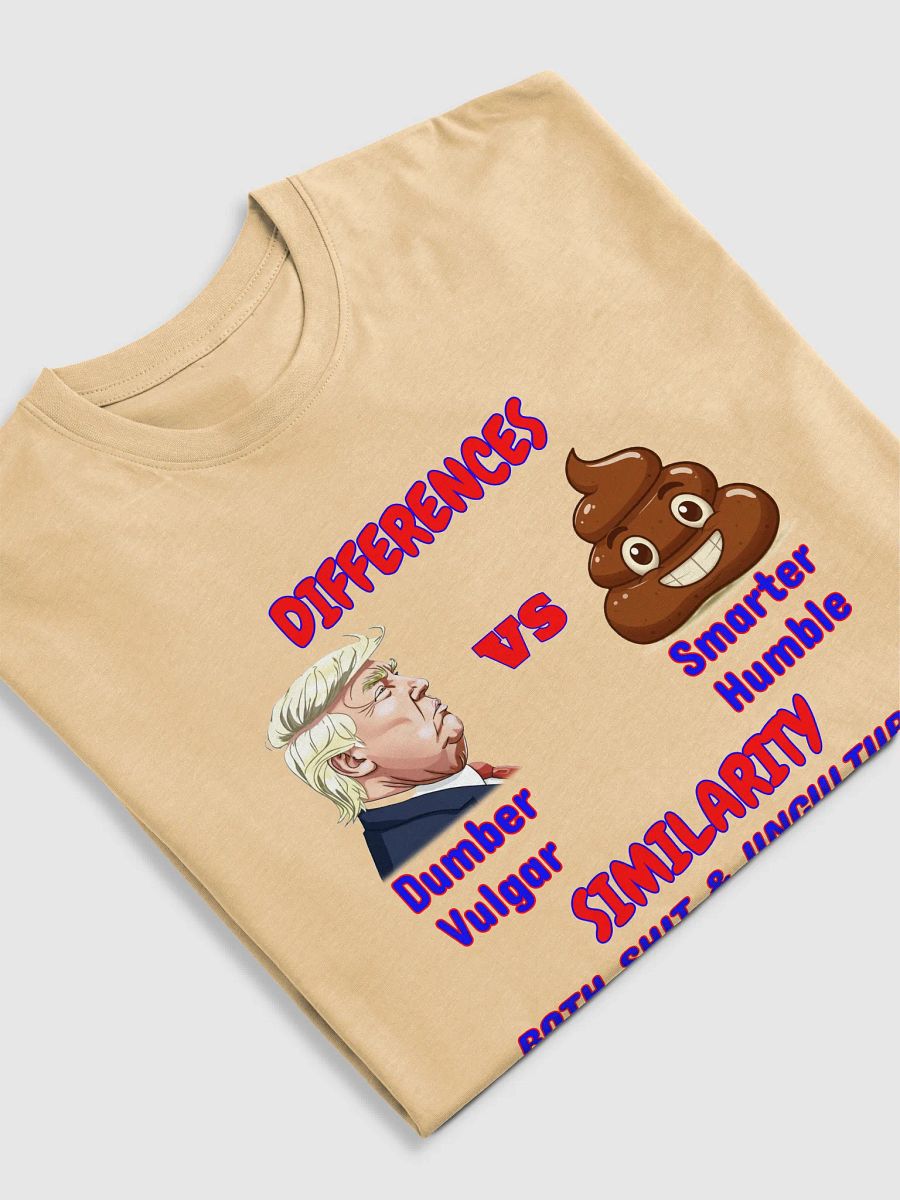 Trump vs. Shit Satirical Tee product image (25)