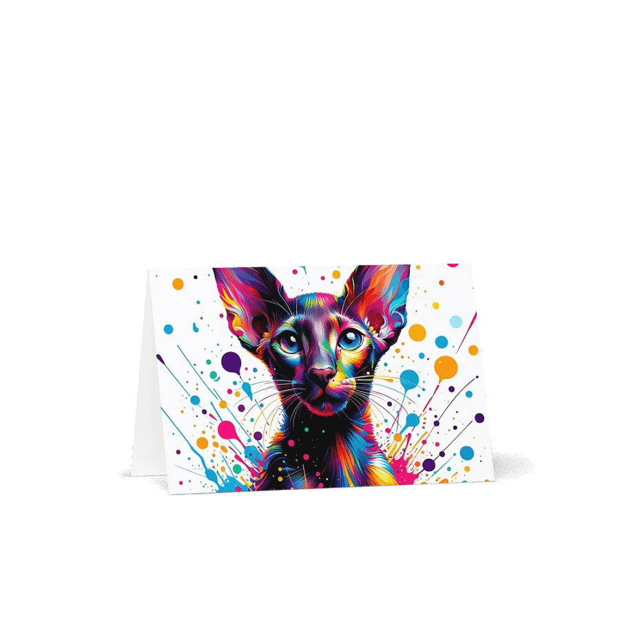 Greeting Card: Oriental Shorthair product image (19)