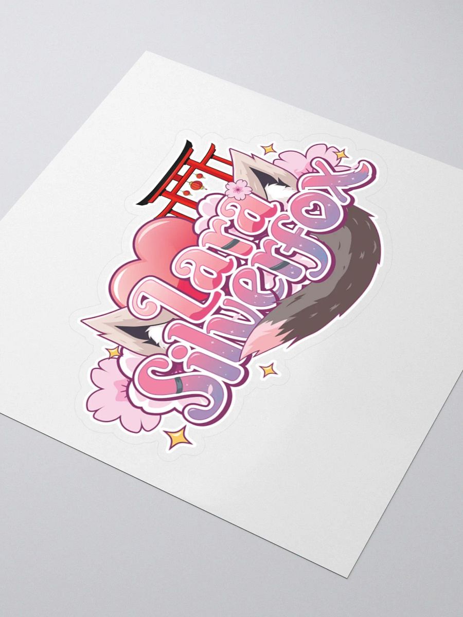 Lara Silverfpx Vtuber Logo Sticker product image (3)