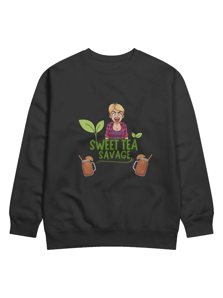 Sweet Tea Savage Unisex Sweatshirt 🍹💄 product image (1)