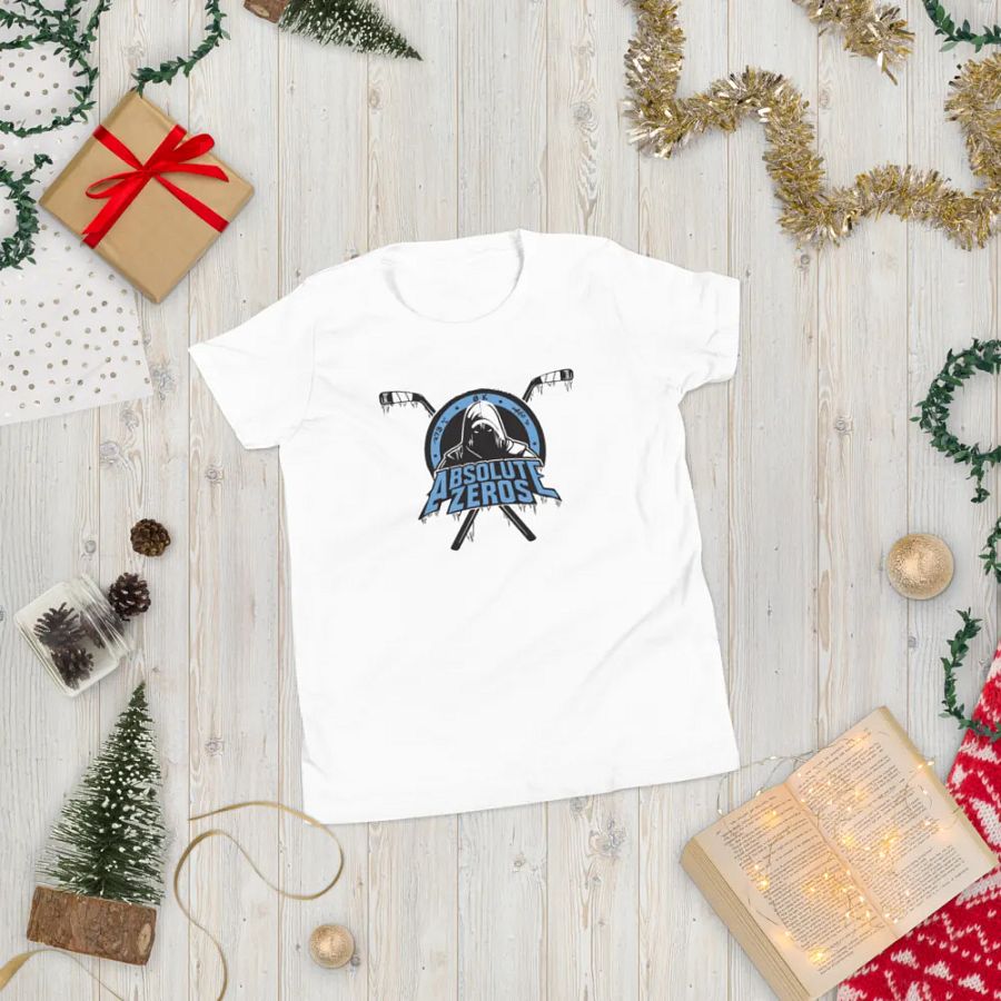 Bella+Canvas Youth Short Sleeve White T-Shirt product image (5)
