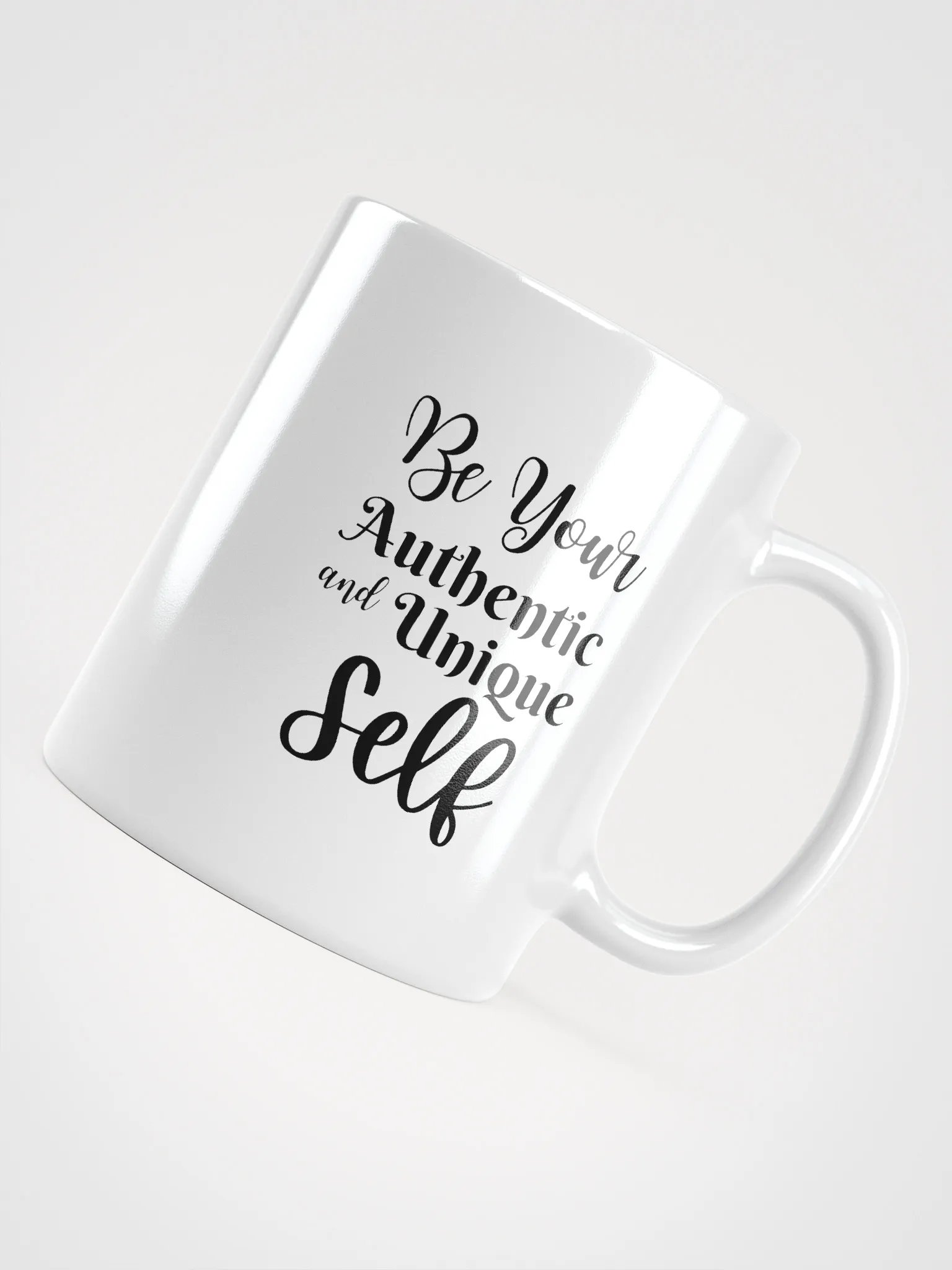 Be your Authentic and Unique SELF - Infinite Black Mug product image (12)