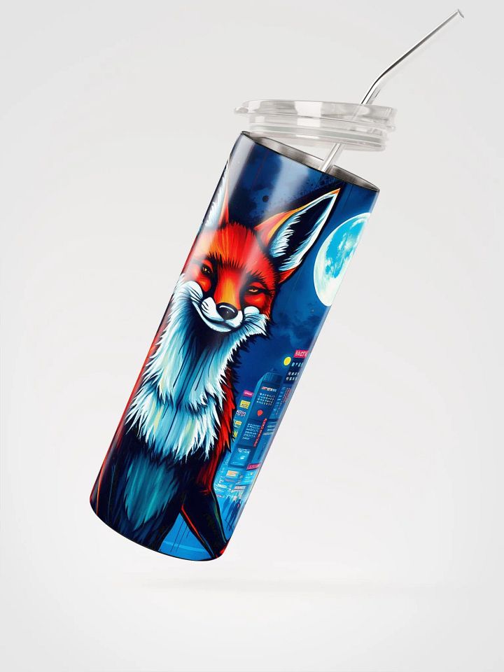 Neon Fox Nightlife Stainless Steel Tumbler product image (2)