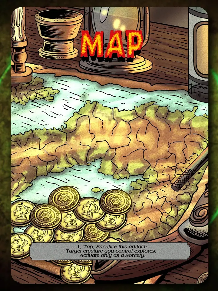 Map Full Art Token product image (1)