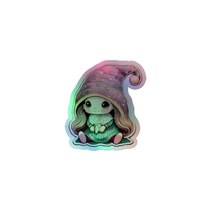 Baby Girl Gnome with Pretty Pink Hat product image (1)