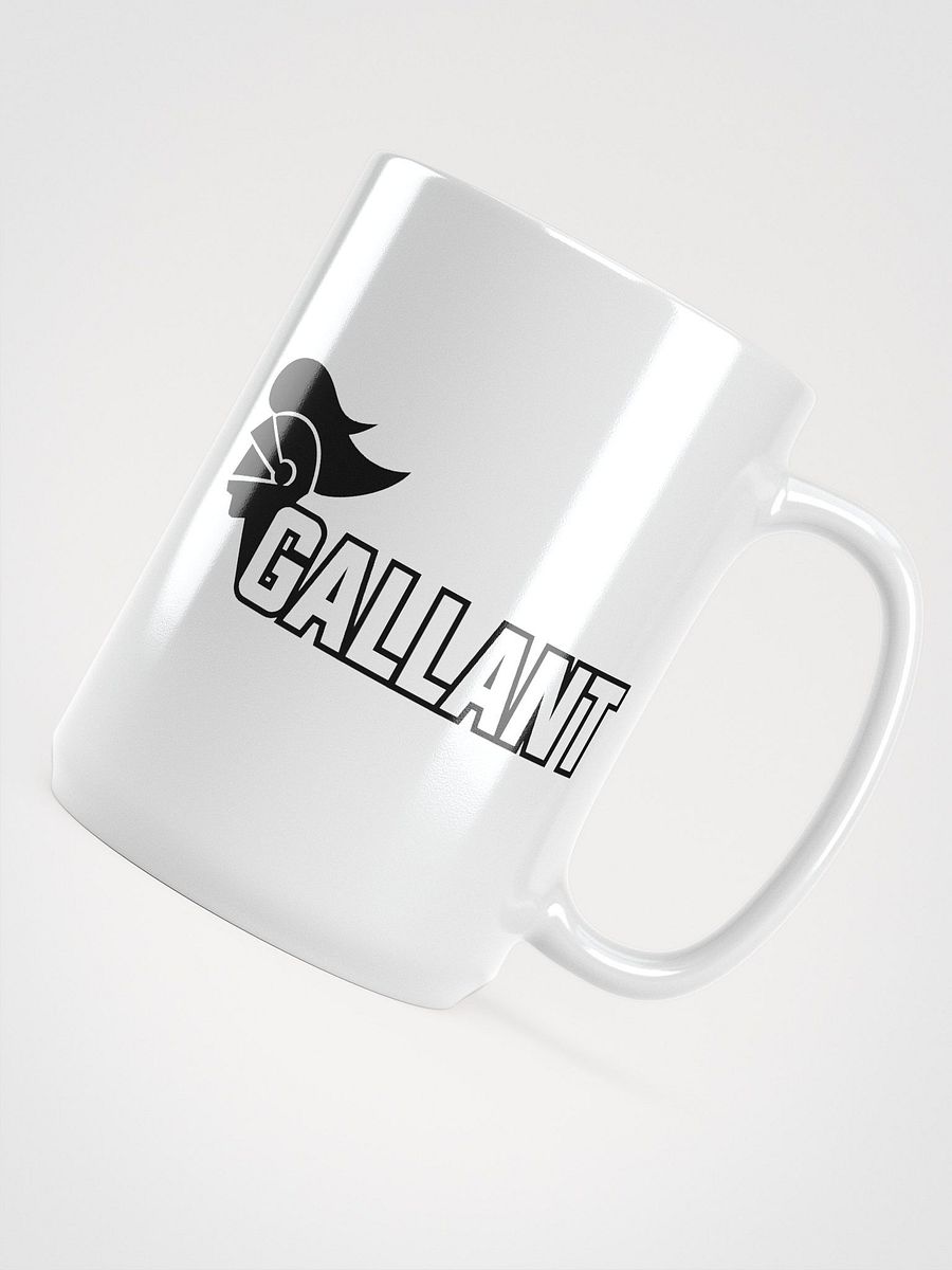 Gallant Knight White Glossy Mug product image (4)