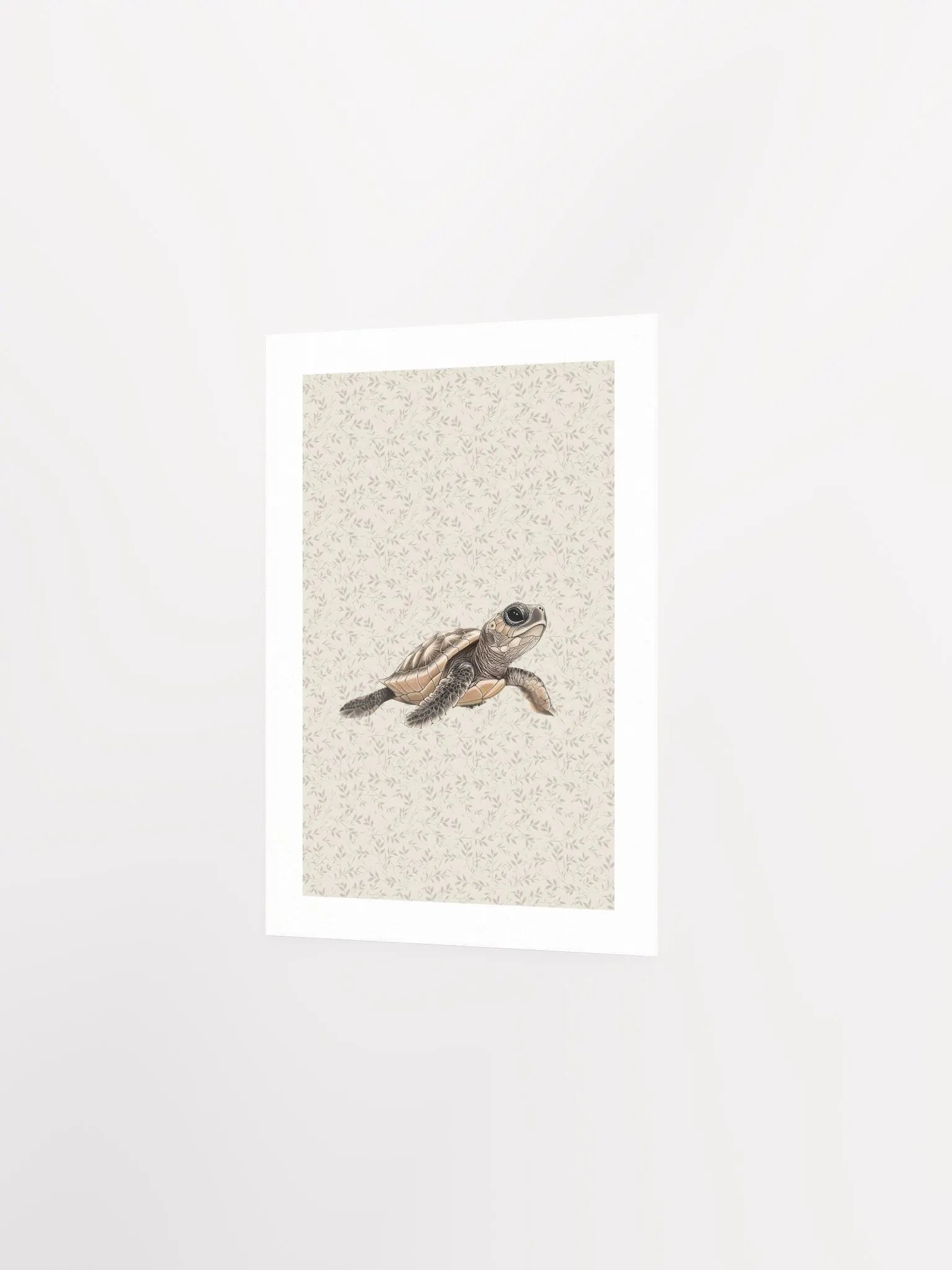 Boho Sea Turtle Nursery Print product image (3)