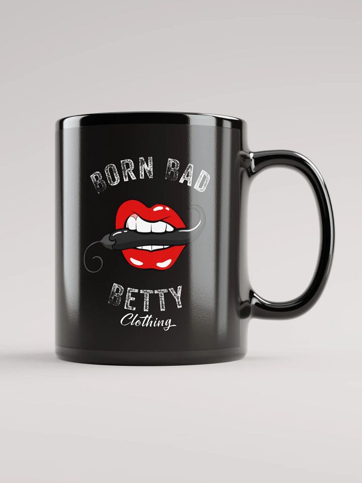 Bite Me Black Glossy Mug product image (2)