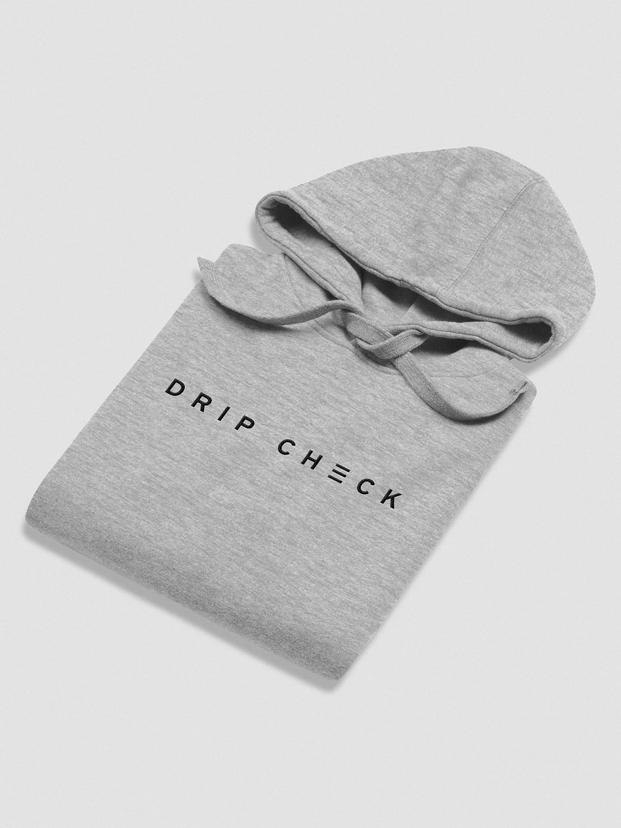 DRIP CHECK UNISEX HOODIE - GREY product image (4)