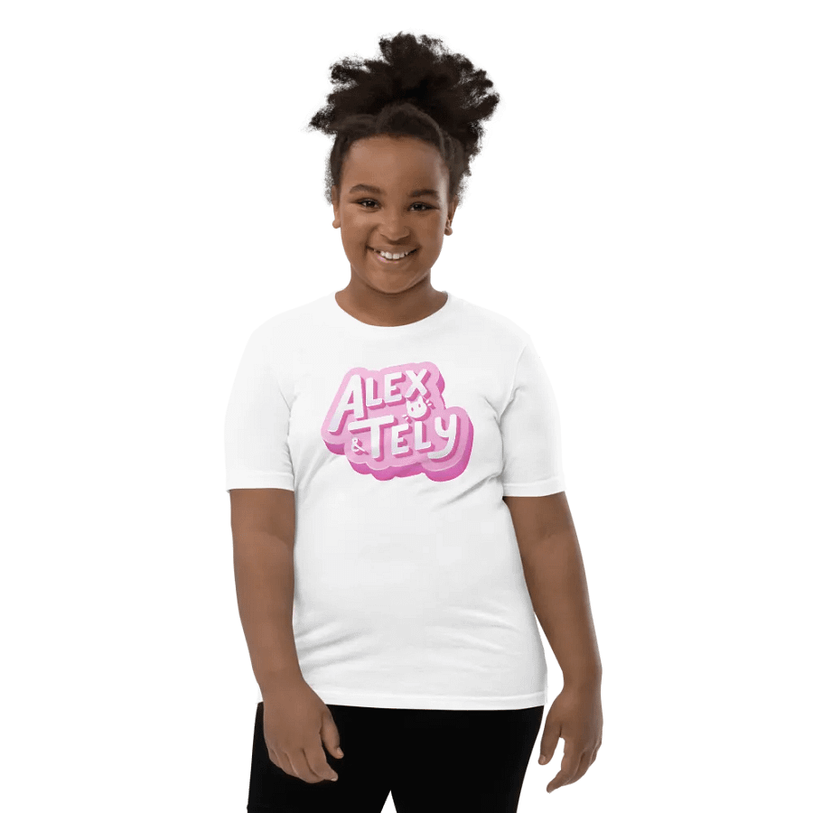 Alex & Tely Pink Youth Logo product image (10)
