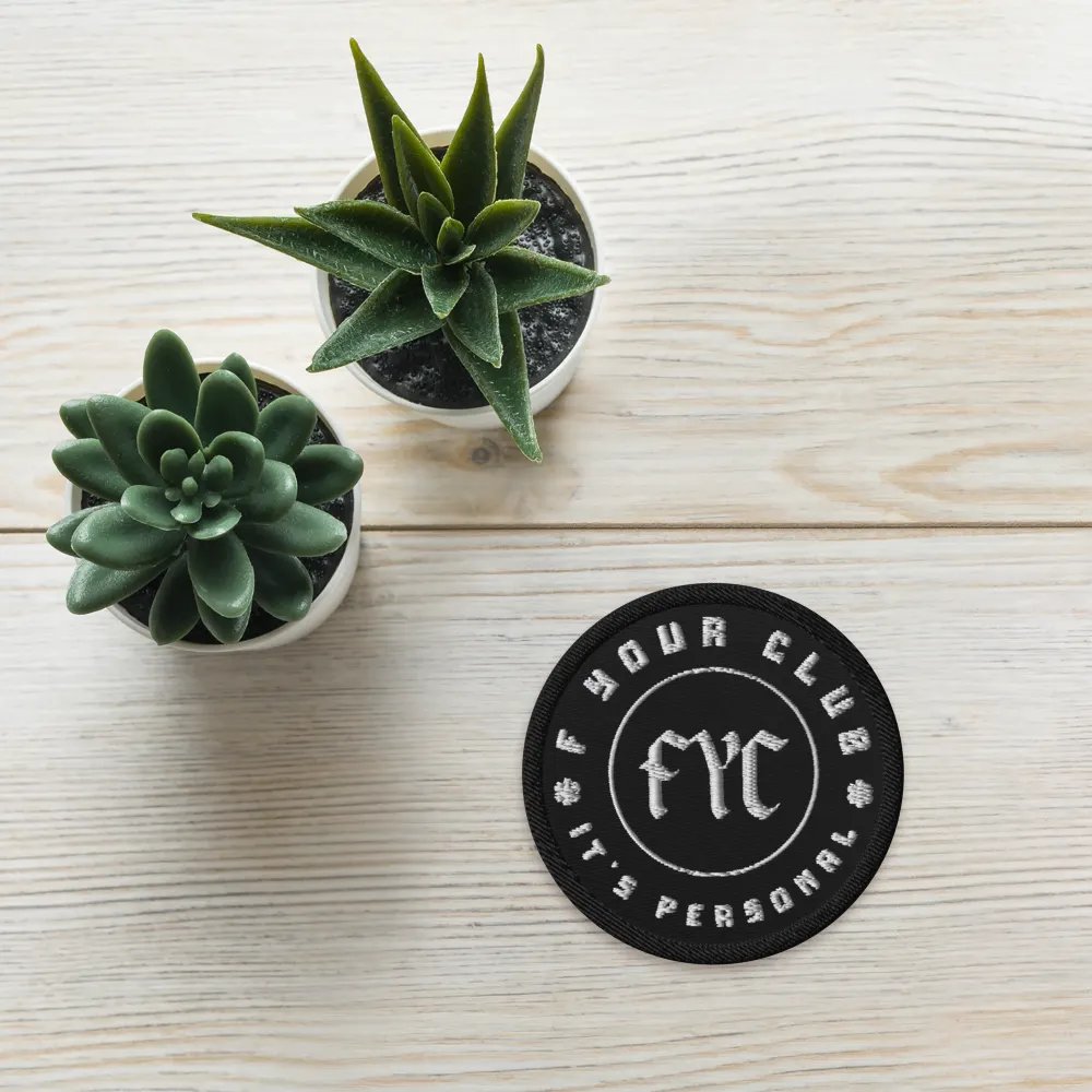 FYC - Embroidered Patch [BW1] product image (5)