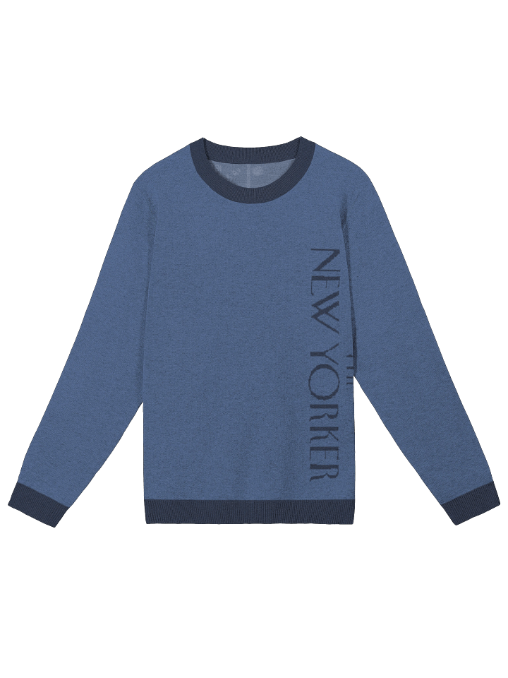 The New Yorker Classic Fit Knit in True Blue product image (1)