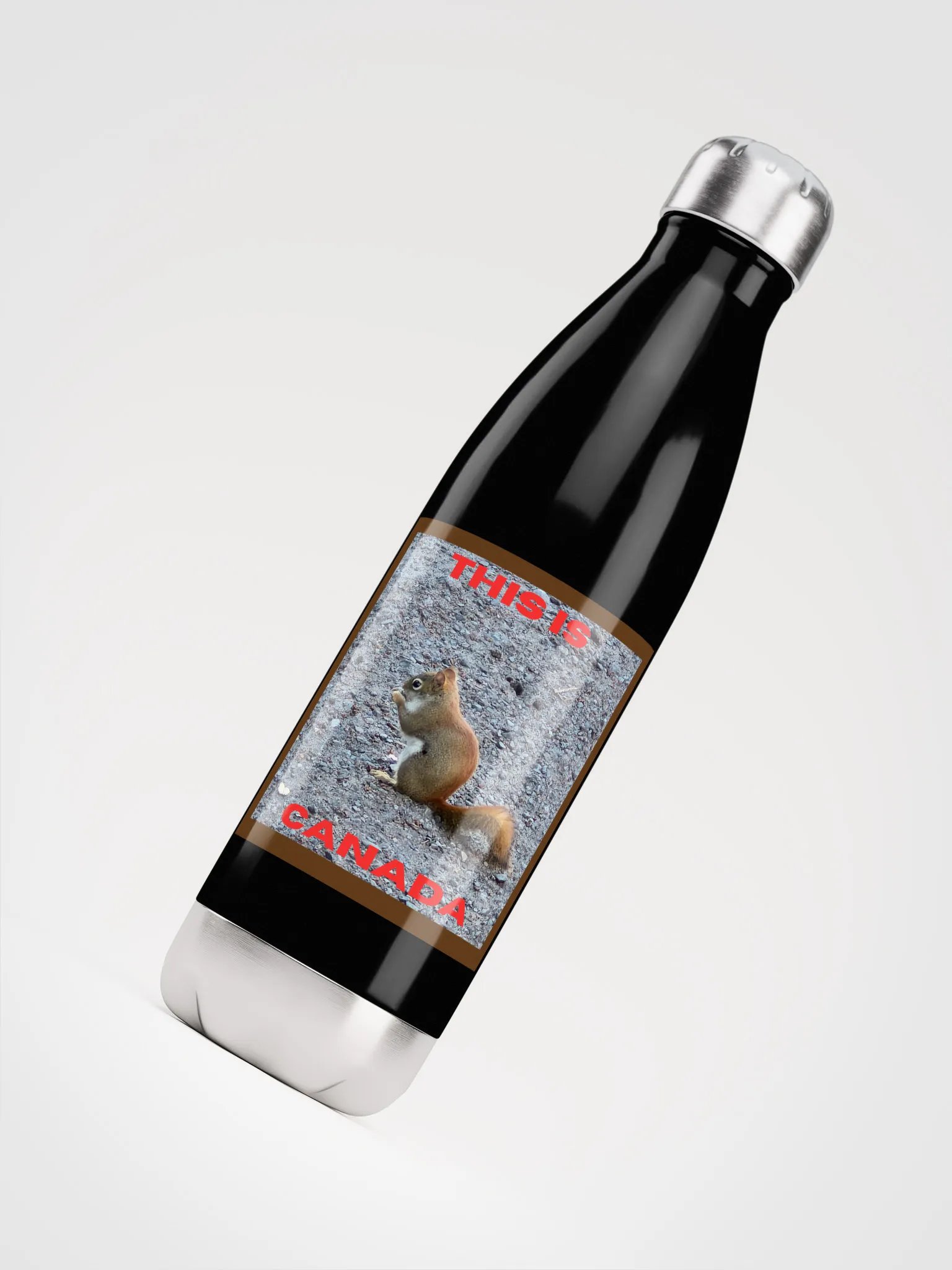 Adorable Red Squirrel Water Bottle product image (4)