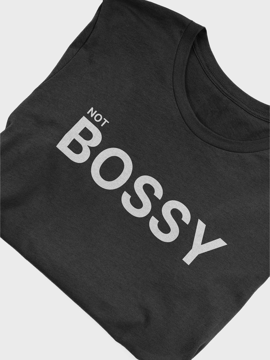 Not bossy - Bella+Canvas Supersoft T-Shirt product image (35)