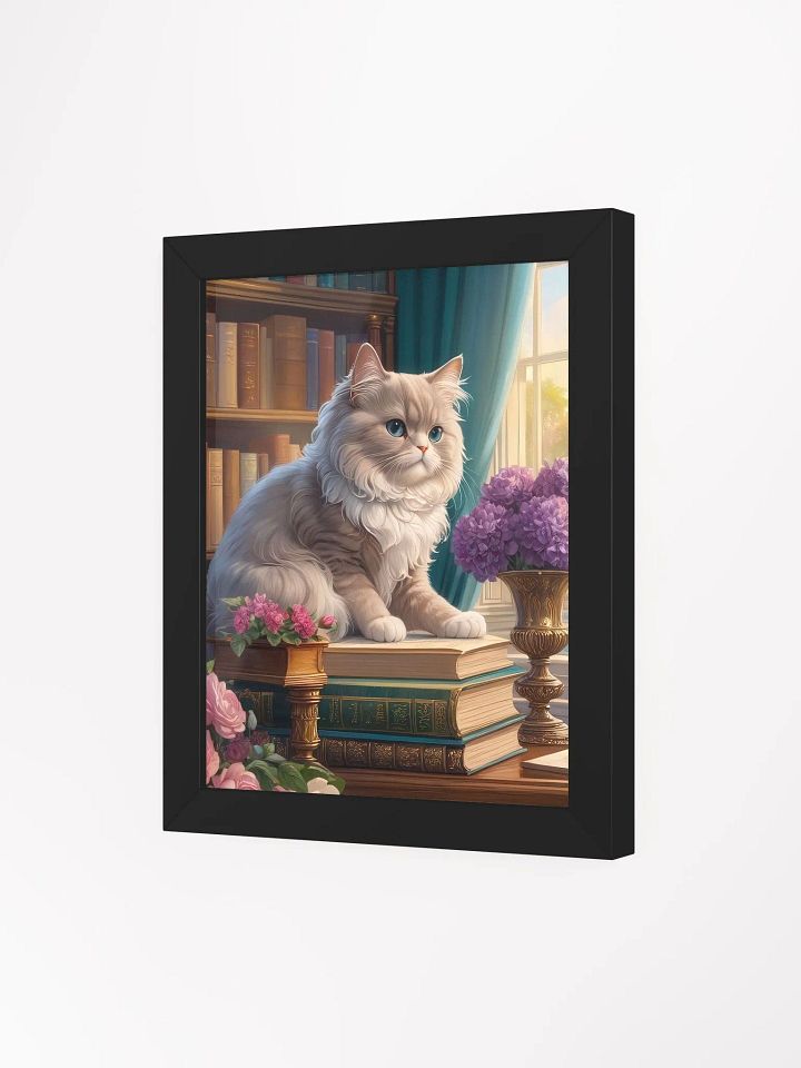 Cat Academia - Wall Art - Framed - Light Academia product image (2)