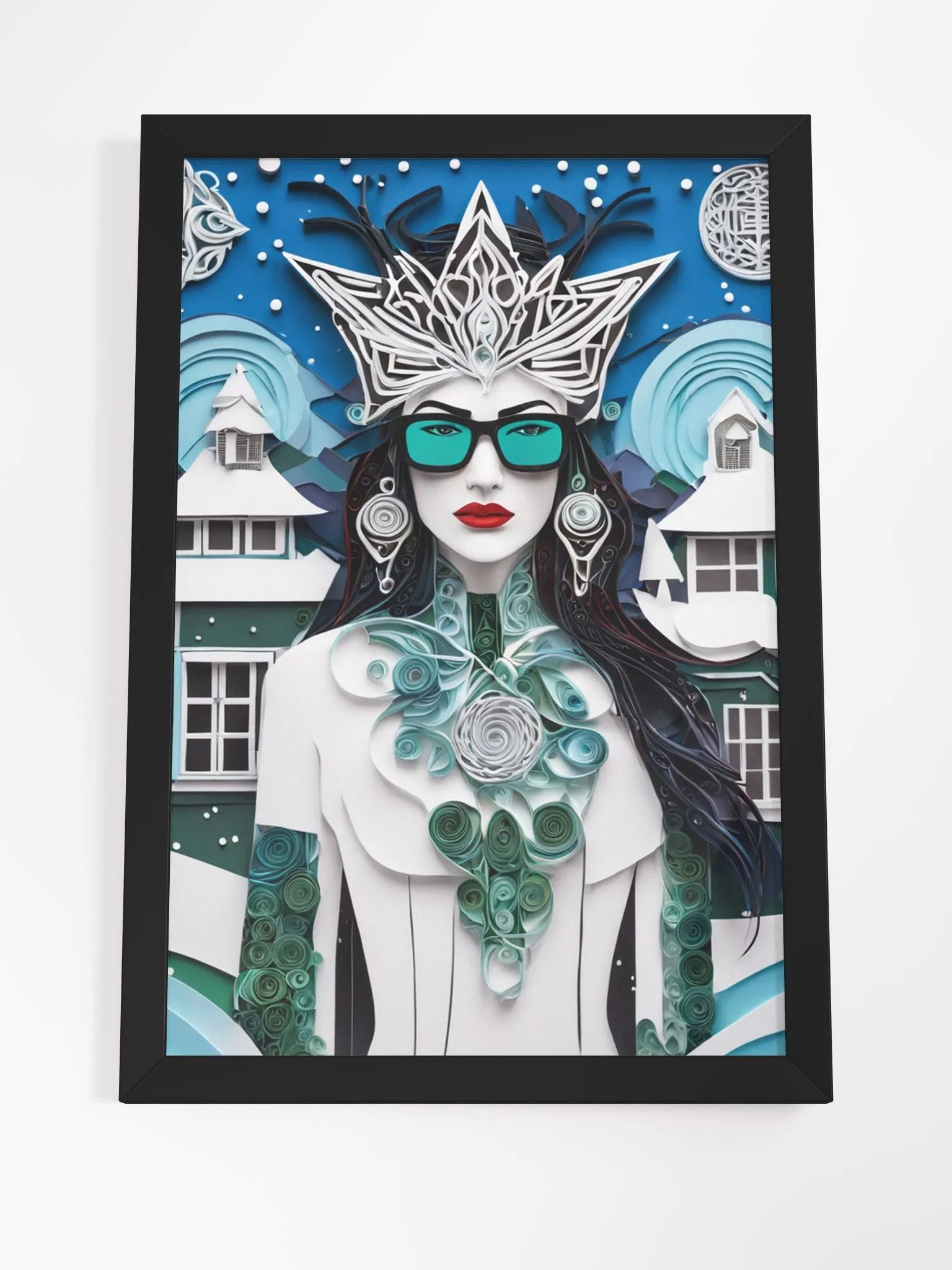 Winter Wiccan 06 - Framed Matte Poster product image (4)