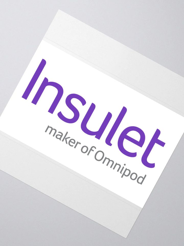 Insulet Kiss Cut Stickers product image (2)