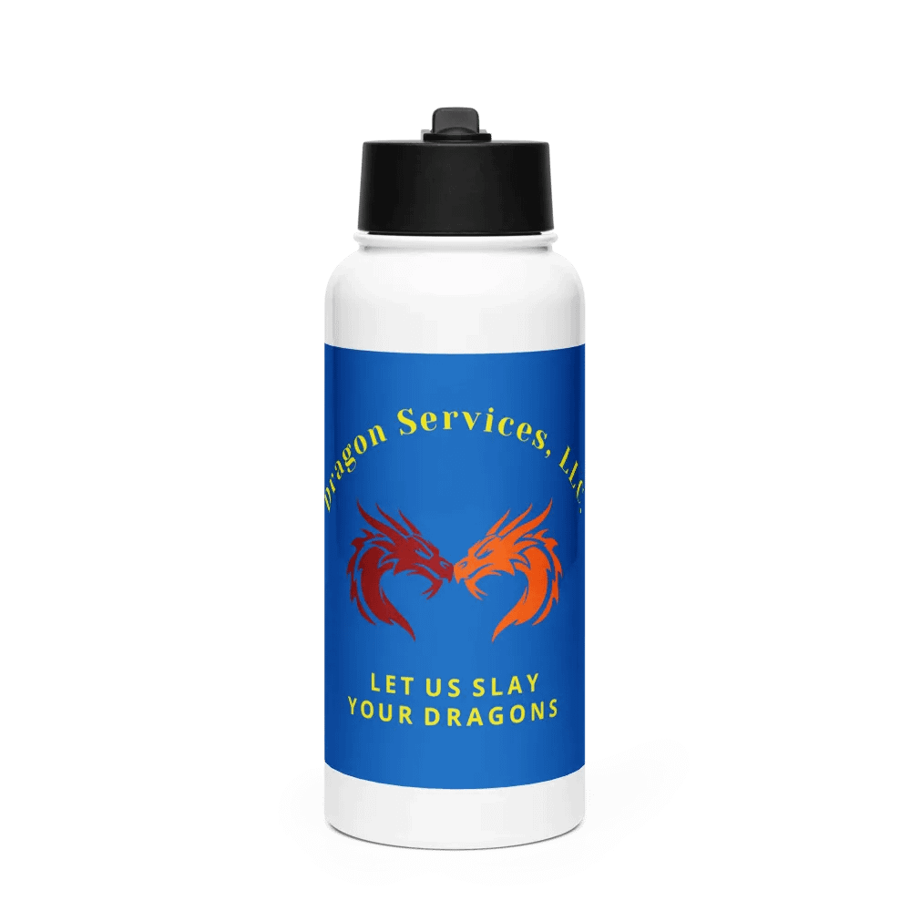 Dragon Services Stainless Steel Slaying Water Bottle product image (1)